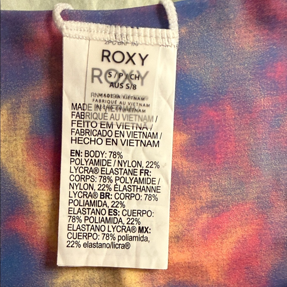 Roxy Multicolor Bikini Bottom - Picture 3 of 8